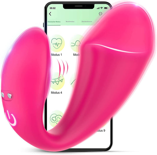Mobile APP remote control couple interactive sex massager vibrator