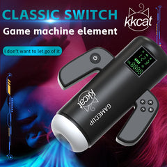 Smart Electric Cup – 9 Vibration Modes, 4 Thrusting Levels, Heating & Voice Simulation Masturbation Cup