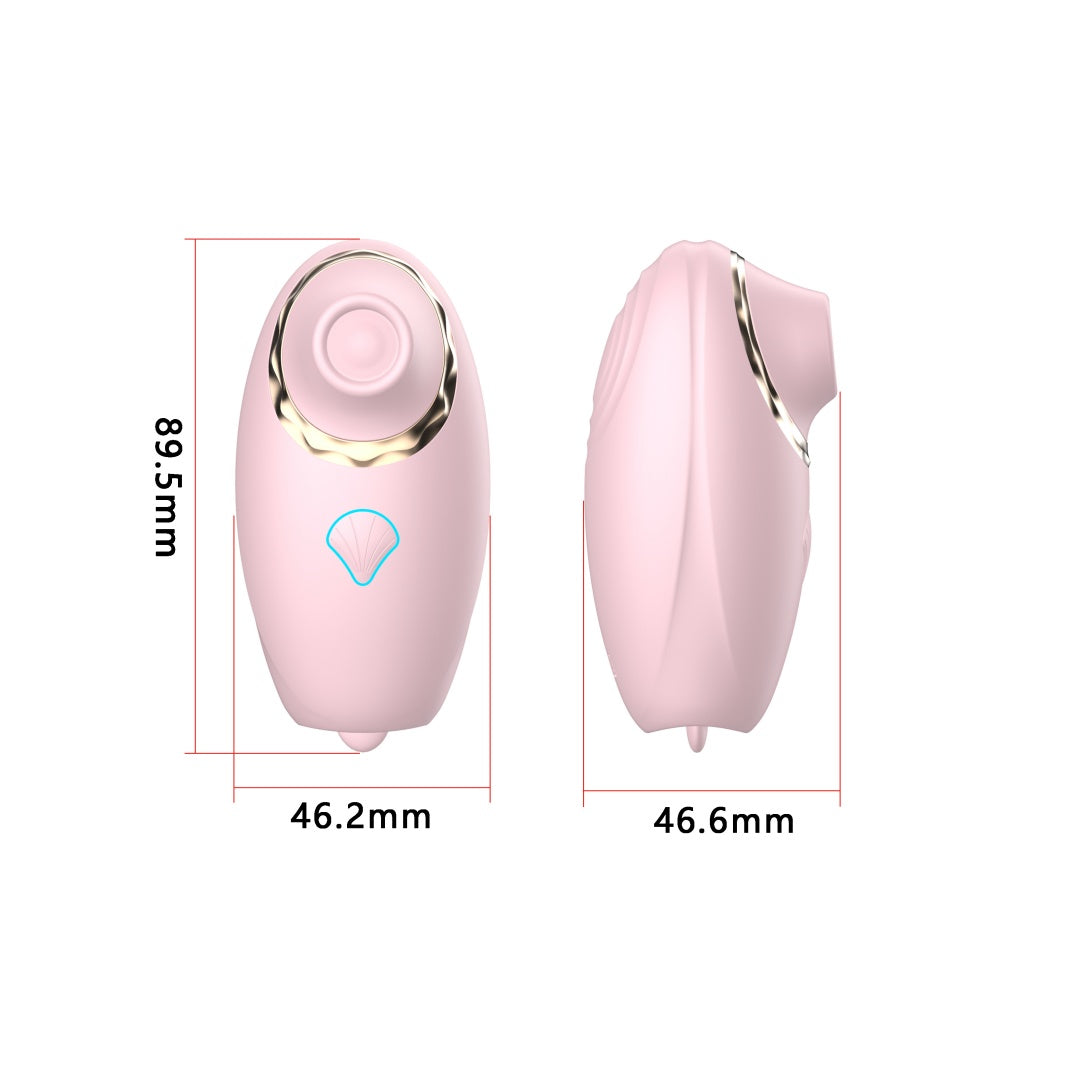 Pandora 4-in-1 Clitoral Sucking Vibrator – 7 Modes Licking, Tapping & Suction Tongue Stimulator, Waterproof Rechargeable Massager for Women