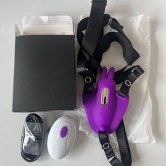 Butterfly Bunny Remote Control Wearable Massager