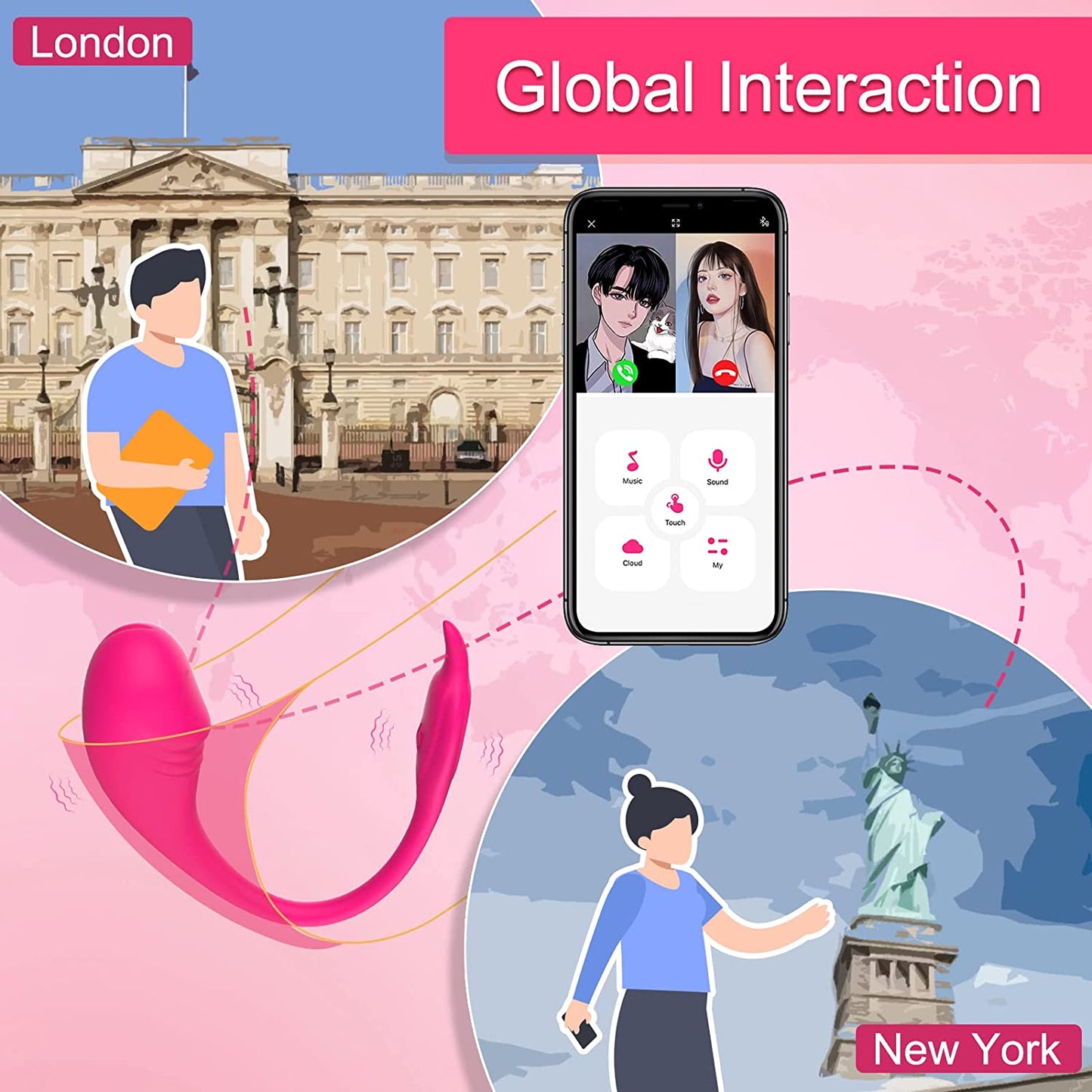 APP Mobile Bluetooth APP Vibrator