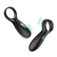 Strong vibration men's lock ring 10 frequency vibrator