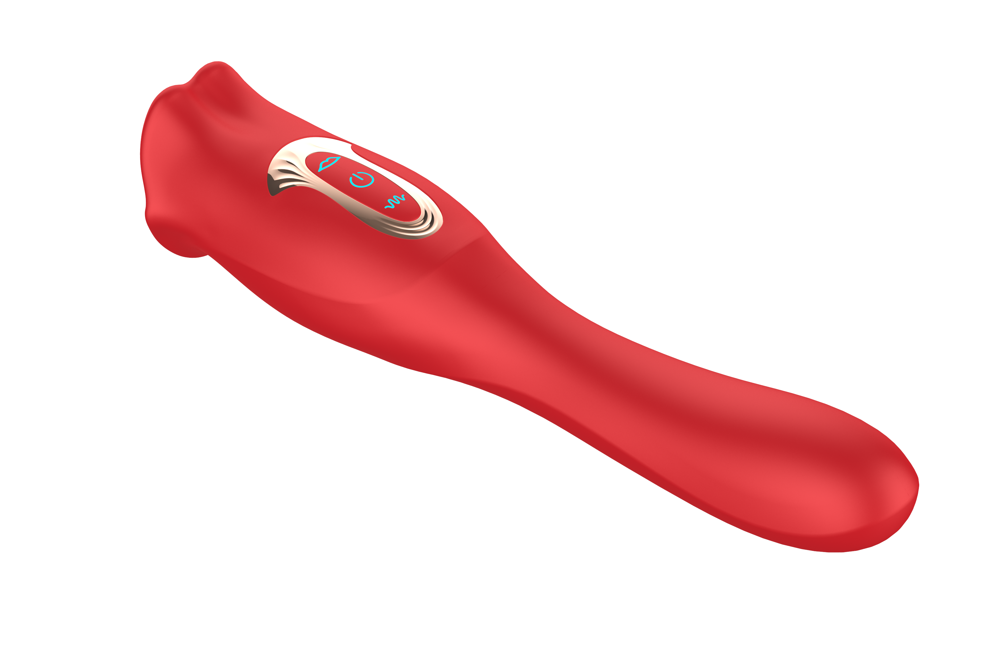 Triple Motor Oral Vibrating Stick – 10 Licking & Vibration Modes, Waterproof Silicone, Rechargeable Clitoral Massager