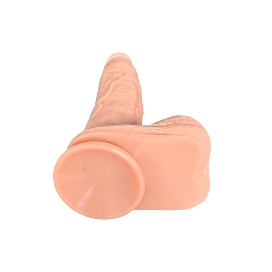 Realistic Giant Dildo – 13 Inch Suction Cup Lifelike Silicone Toy