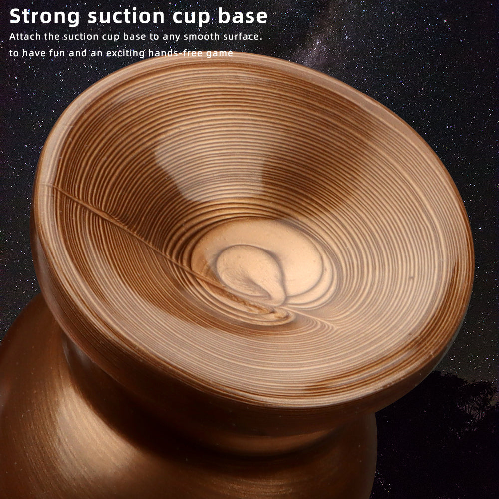 Godzilla Gold Mixed Triple Bead Anal Plug – Heavy PVC, 9.8 Inch