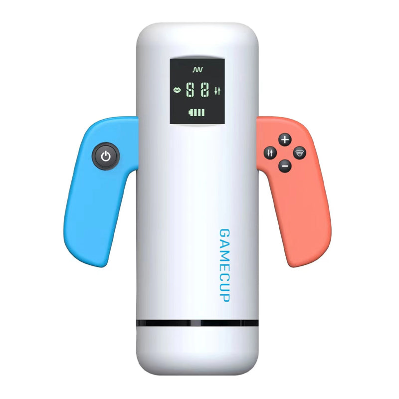 Smart Electric Cup – 9 Vibration Modes, 4 Thrusting Levels, Heating & Voice Simulation Masturbation Cup