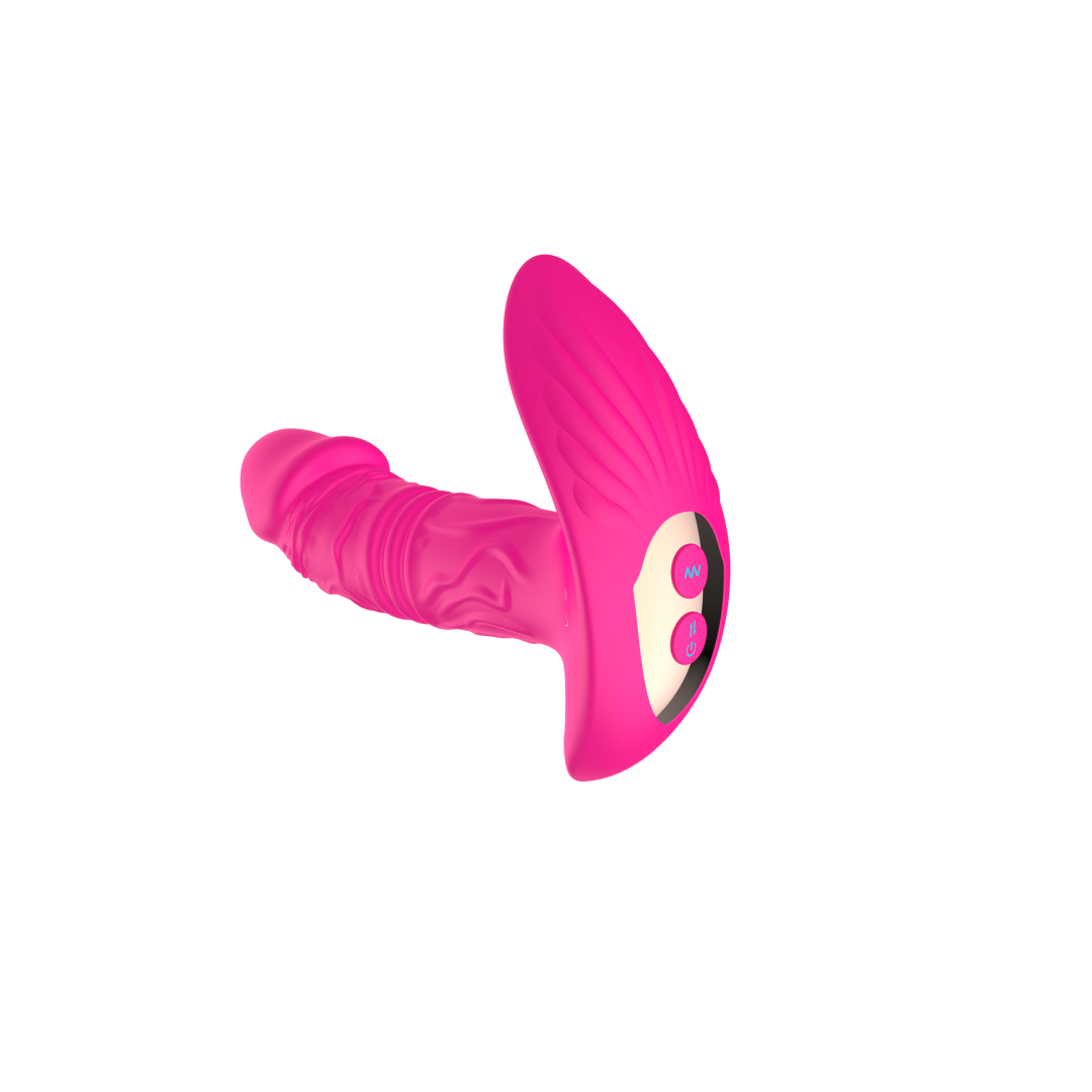 Hawkins Adjustable Wearable Massager | 9 Frequencies Vibration & Extension, 850mAh Lithium Battery, IPX6 Water Resistance