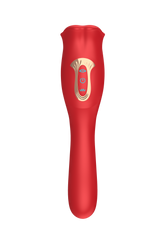 Triple Motor Oral Vibrating Stick – 10 Licking & Vibration Modes, Waterproof Silicone, Rechargeable Clitoral Massager