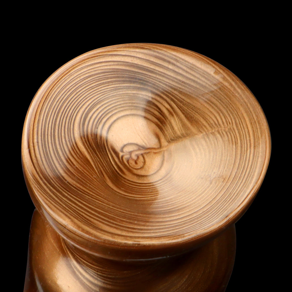 Corner Gold Mixed Anal Plug – Dual Bead PVC Design for Deep Play