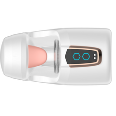 Licking & Thrusting Stroker Cup – Dual Motor Design, 10 Licking + 10 Thrusting Modes, 1200mAh Magnetic Rechargeable Male Cup