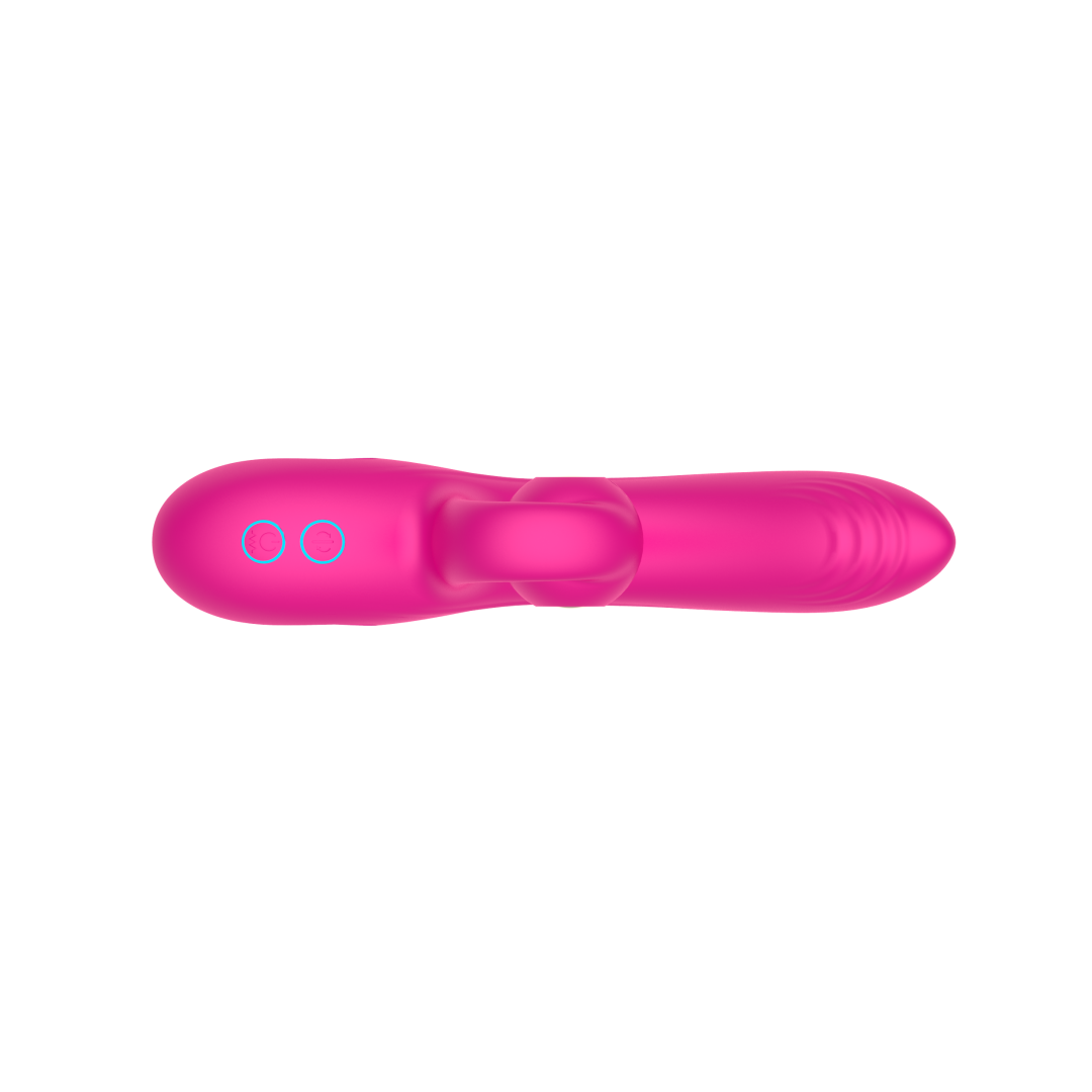 Bean Sprout Twisting Massager – 10 Twist & 10 Vibration Modes, 3 Motors, Magnetic Charging, IPX6 Waterproof