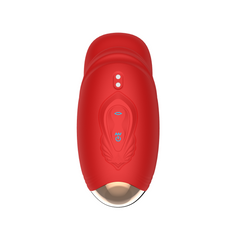 Dual Motor Magnetic Charging Massager – 10 Vibration & Biting Modes, Waterproof IPX5