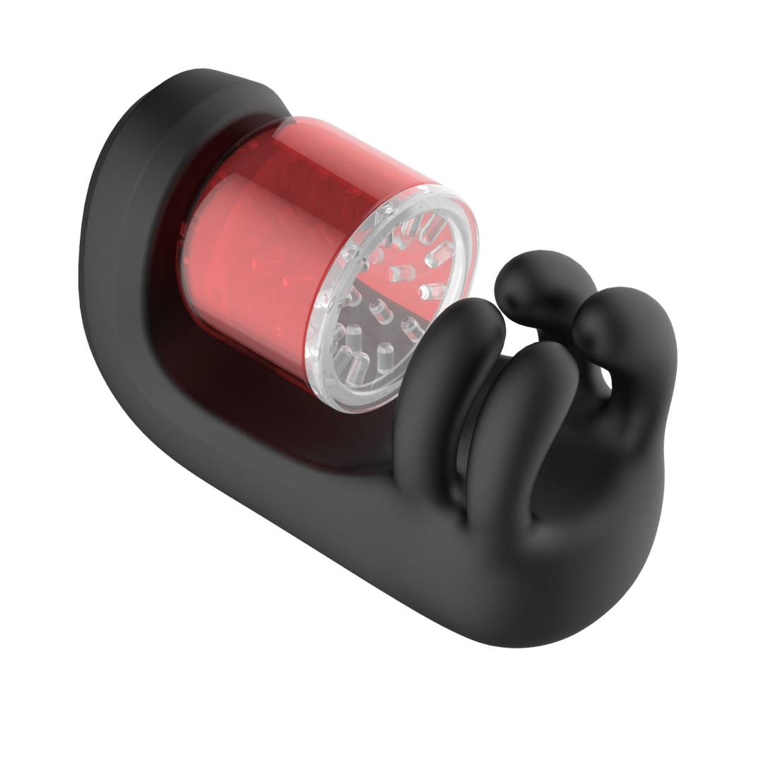 9-Mode Rotating & Vibrating Silicone Massager – Rechargeable, 3 Motors, Quiet & Ergonomic Design