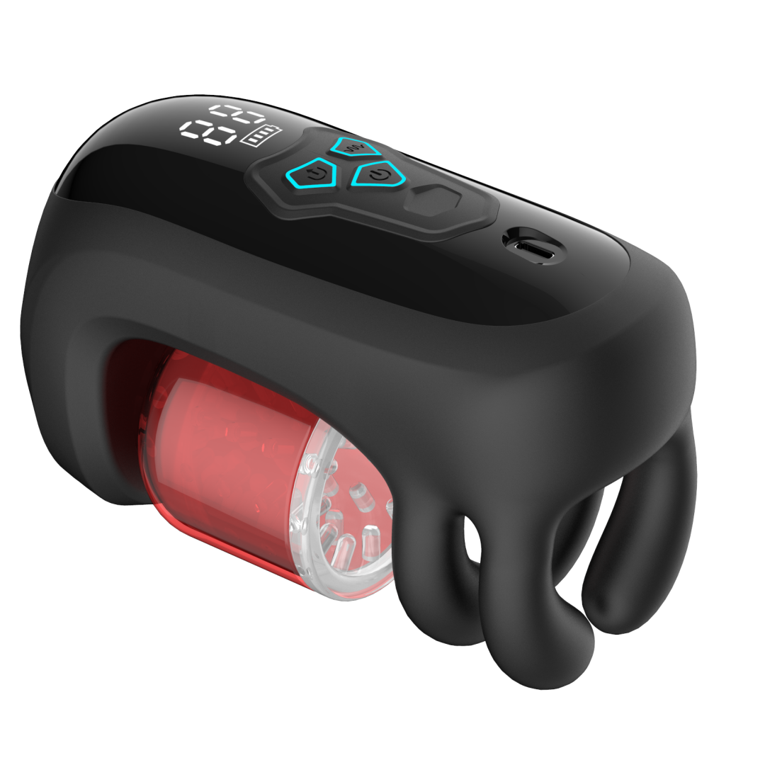 9-Mode Rotating & Vibrating Silicone Massager – Rechargeable, 3 Motors, Quiet & Ergonomic Design