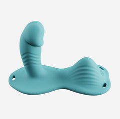 KKCAT App-Controlled Dual Motor Vibrating Dildo – Wearable Waterproof Silicone Massager with Remote, 9 Vibration Modes, Long Battery Life, Female Pleasure Toy