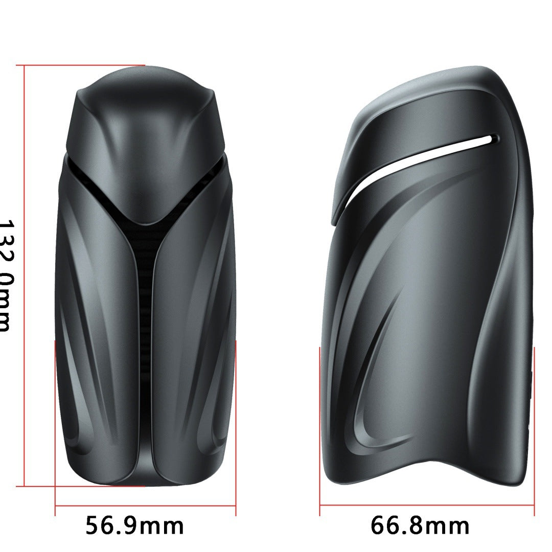 Black Warrior PC-11 – 10-Speed Silicone Vibrating Massager with Magnetic USB Charging & IPX6 Waterproof Design