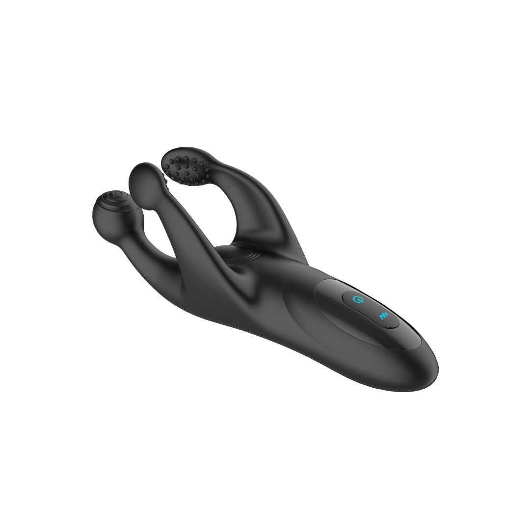 Odin Rechargeable Sperm Ring Men'S Vibrating Large Ring Silicone Electric Remote Control Sperm Set Double Ring Fun