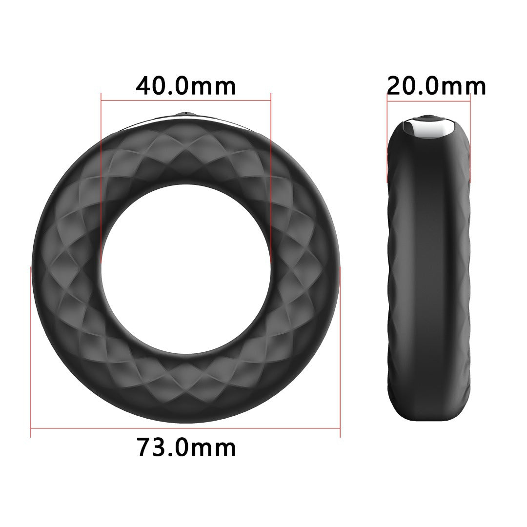 Tire-Style Vibrating Massager – 10 Vibration Modes, Rechargeable, Waterproof IPX6, Quiet Operation