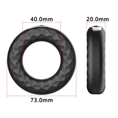 Tire-Style Vibrating Massager – 10 Vibration Modes, Rechargeable, Waterproof IPX6, Quiet Operation