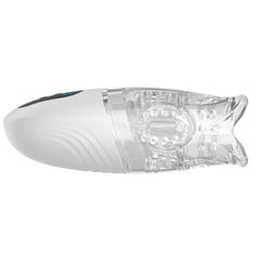 TPE Oral Simulation Cup – 5 Bite Modes & 8 Vibration Patterns, Magnetic Charging, Waterproof IPX6