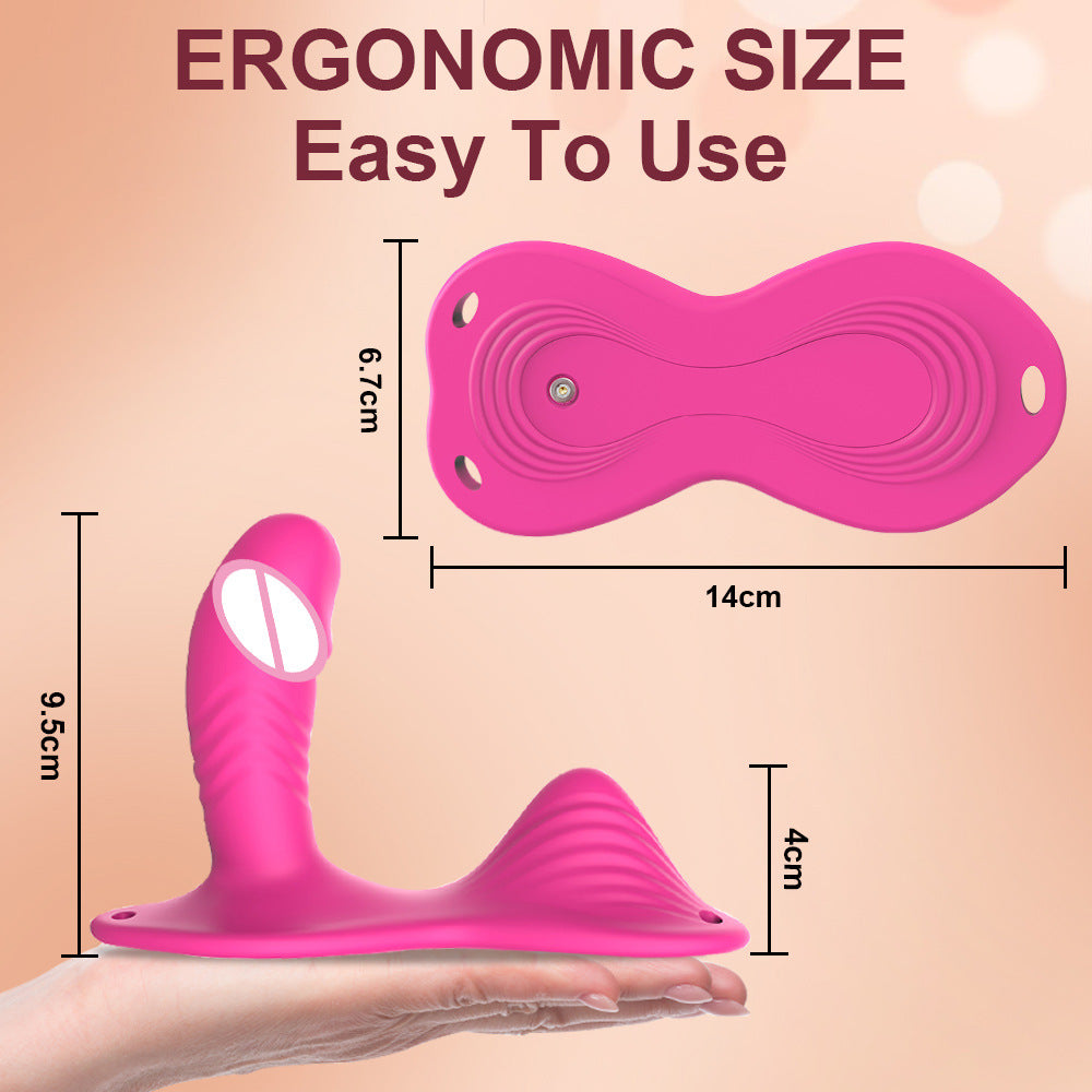 KKCAT App-Controlled Dual Motor Vibrating Dildo – Wearable Waterproof Silicone Massager with Remote, 9 Vibration Modes, Long Battery Life, Female Pleasure Toy