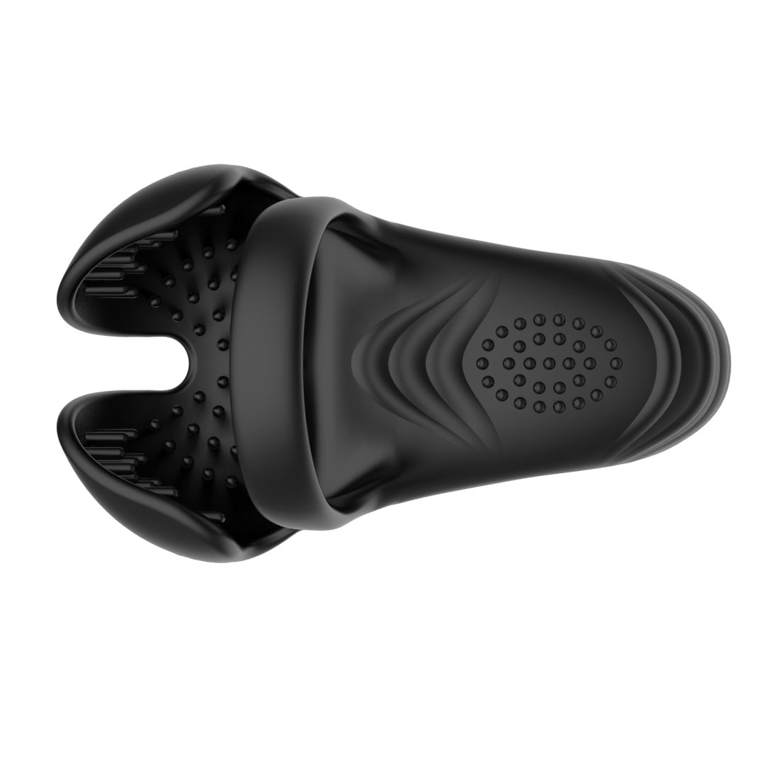 Rechargeable Locking Sperm Ring For Men, Vibrating Elephant Ring, Silicone Electric Remote Control, Triple Beam Sperm Set, Double Ring Fun