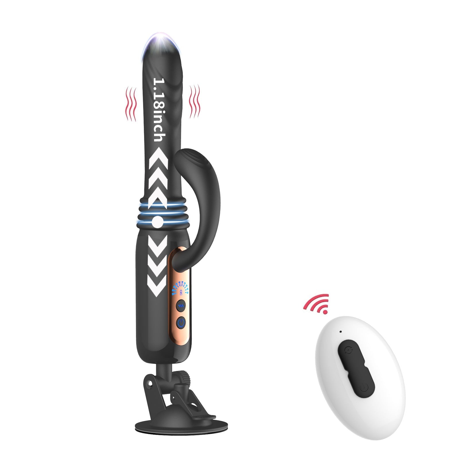 Strong Shock Female Simulation Dildo Multifunctional Telescopic Gun Machine Massager Adult Supplies Sex Appliances