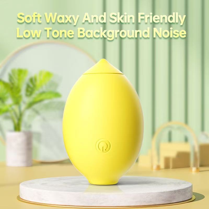 Lemon Clitoral & G-Spot Sucking Vibrator – 10 Modes, Medical-Grade Silicone – Lemon Yellow