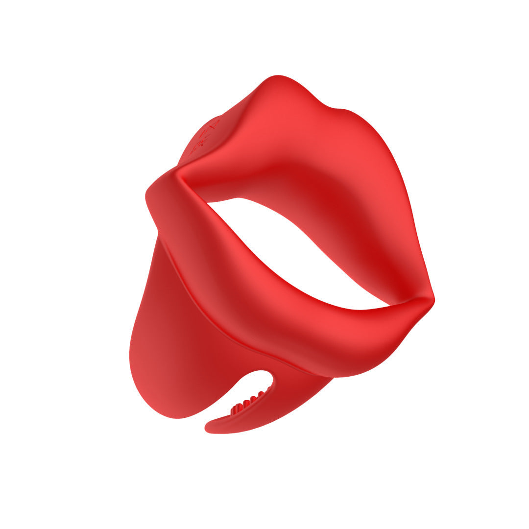 Ring Rechargeable Lock Sperm Ring Men'S Vibrating Large Ring Silicone Electric Remote Control Sperm Set Double Ring Fun