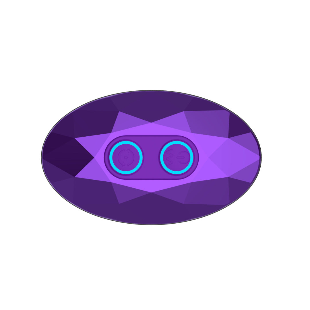 Diamond Twisting Vibration Remote Control Anal Plug Remote Control Anal Plug Vibrator Prostate Massager Swing Anal Plug Automatic