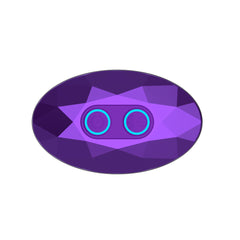 Diamond Twisting Vibration Remote Control Anal Plug Remote Control Anal Plug Vibrator Prostate Massager Swing Anal Plug Automatic