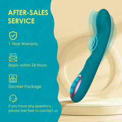 360° Swinging Vibrator – G-Spot Massager for Women | 3 Swing Modes, 10 Vibration Patterns, Silicone Waterproof Design