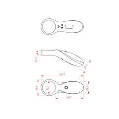 Single Ring Rechargeable Lock Sperm Ring For Men With Vibrating Large Ring Silicone Electric Remote Control Sperm Set Double Ring Fun