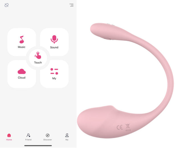 Mobile App Bluetooth Vibrator – Smart Remote Control Female Massager | Liquid Silicone, Waterproof, Global Interactive Toy