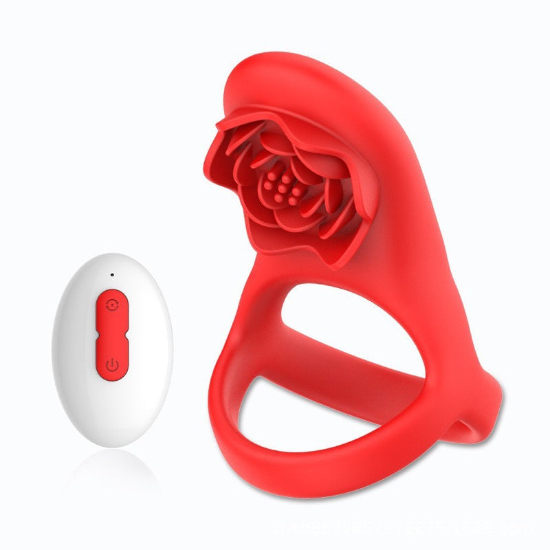 KKCAT Remote Control Vibrating Penis Ring – Triple-Bound Locking Semen Ring with 9 Modes, Waterproof & Rechargeable
