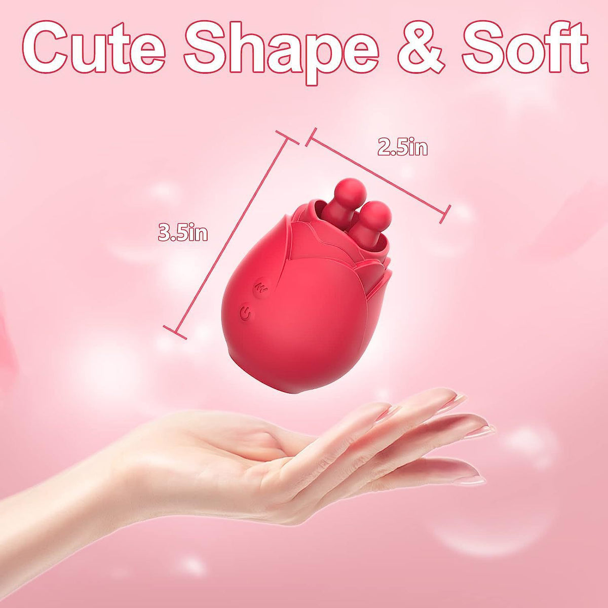 Romeo Rose Vibrator – 10-Speed Powerful Dual Stimulation Massager