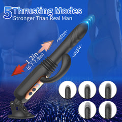 Strong Shock Female Simulation Dildo Multifunctional Telescopic Gun Machine Massager Adult Supplies Sex Appliances