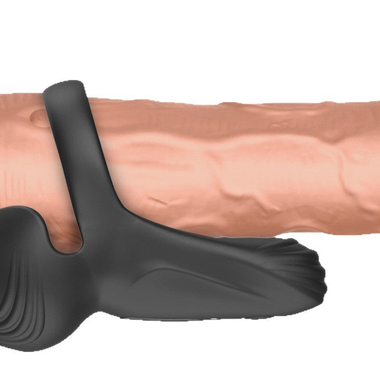 Rechargeable Locking Sperm Ring For Men, Vibrating Elephant Ring, Silicone Electric Remote Control, Triple Beam Sperm Set, Double Ring Fun