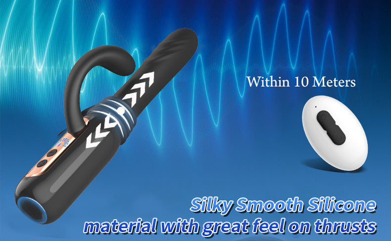 Strong Shock Female Simulation Dildo Multifunctional Telescopic Gun Machine Massager Adult Supplies Sex Appliances