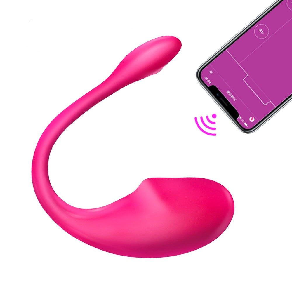 Mobile App Bluetooth Vibrator – Smart Remote Control Female Massager | Liquid Silicone, Waterproof, Global Interactive Toy