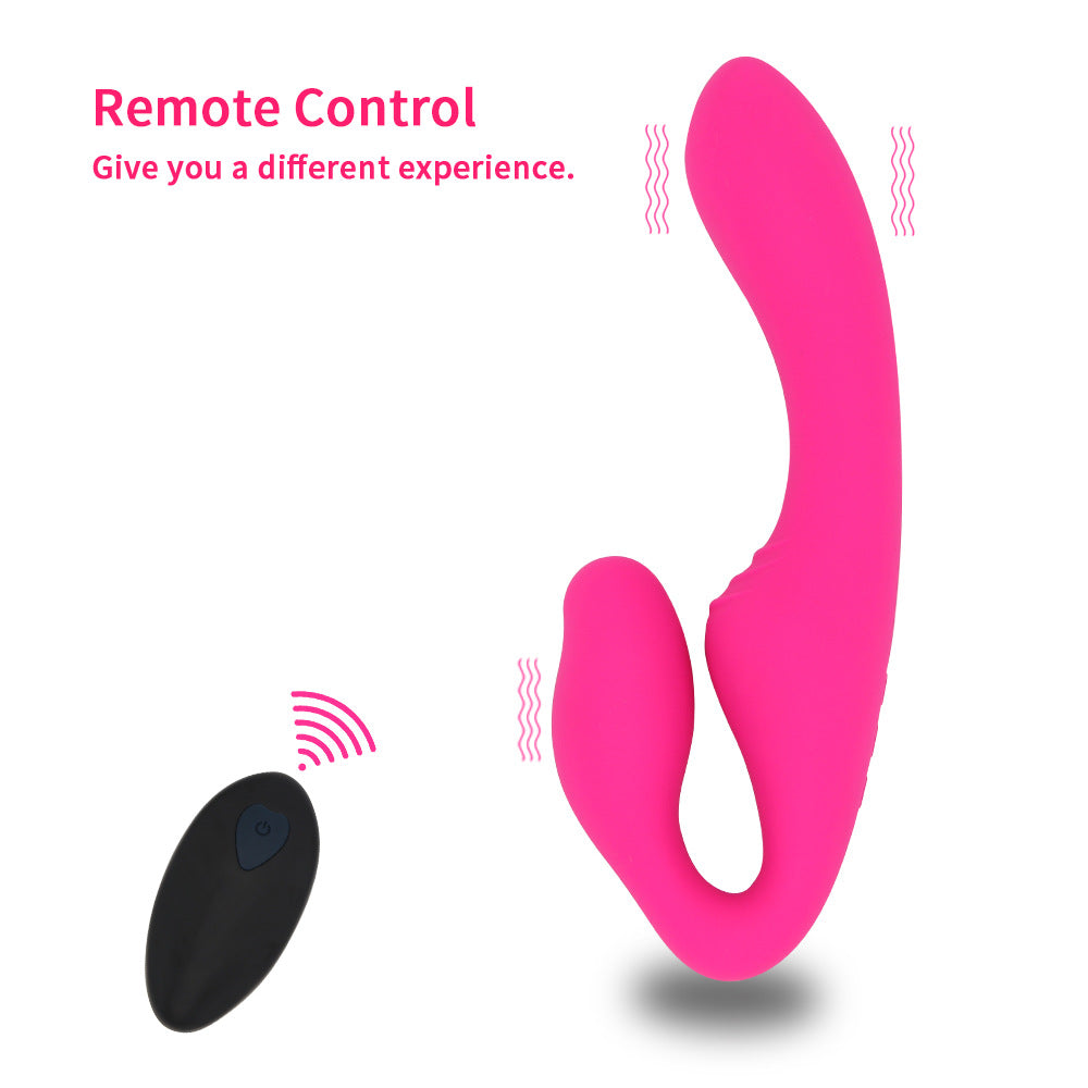 20M Remote Control Liquid Silicone Vibrator for Women – Dual Motor, 10 Modes, Fully Covered Waterproof Design