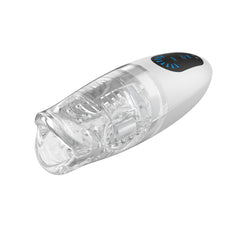 TPE Oral Simulation Cup – 5 Bite Modes & 8 Vibration Patterns, Magnetic Charging, Waterproof IPX6