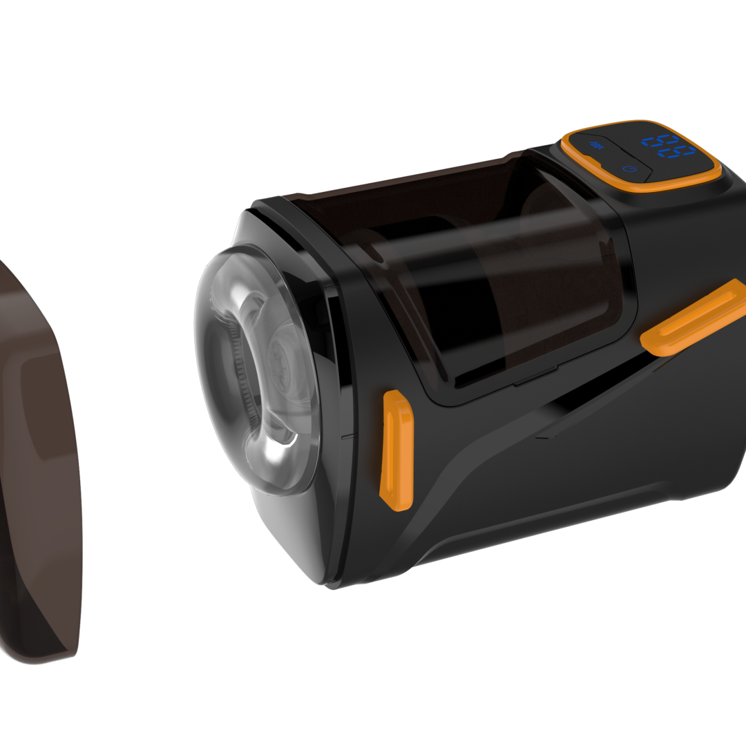 Wearable Automatic Thrusting & Vibrating Cup – 9 Thrusting + 9 Vibration Modes, Type-C Rechargeable, 1500mAh Dual Motor Power