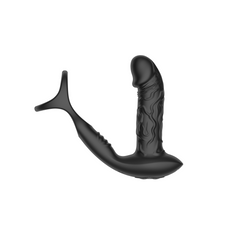 リモコン式男性前立腺マッサージリング - 9つの振動モード | リアルなアナルバイブレーター